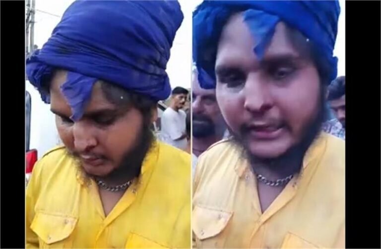 निहंग सिंह बाणे में आए युवक की घिनौनी करतूत