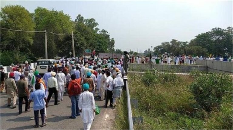 पंजाब में नेशनल हाईवे पर लगा लंबा जाम! राहगीर परेशान