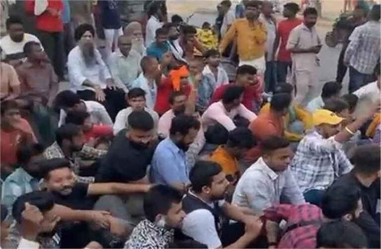 पंजाब की इस सब्जी मंडी में गरमाया माहौल